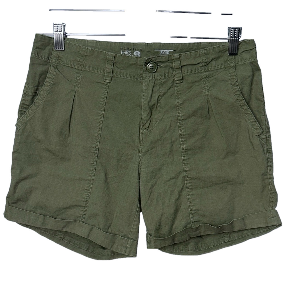 Mountain Hardwear Army Green Athletic Shorts